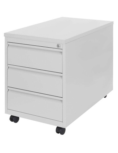 Wolfstahl Rollcontainer Stahl 3 Auszüge abschliessbar 46 x 79 x 62 cm