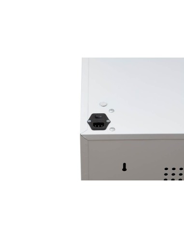 Wolfstahl Schliessfachschrank Laptopschrank Stahl 10 Schliessfächer Zylinderschloss 50 x 50 x 180 cm