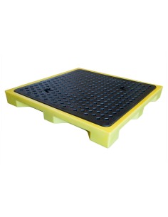 Flachprofil-Auffangboden für 4 Fässer 75L 2