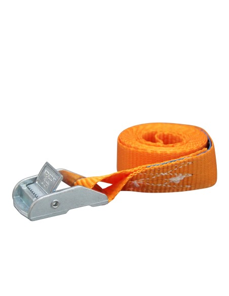 50x stk. Umreifungsgurt 25 mm mit Klemmschloss – 6 m – 400 daN in 5 Farben