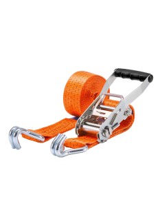 50x stk. Zurrgurt 5000kg 2-teilig 50mm – 8 m mit Druckratsche und Doppelspitzhaken – 2500daN in 5 Farben