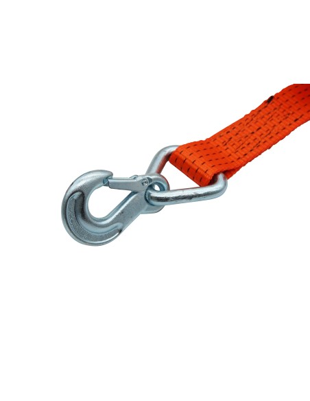 50x stk. Zurrgurt 5000kg 2-teilig 50mm – 8 m mit Langarm-Druckratsche und Sicherungszurrhaken – 2500daN in 5 Farben