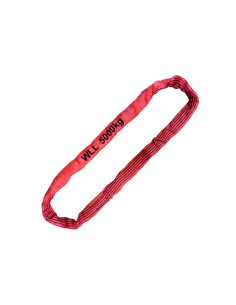 Rundschlingen Einfachmantel – 5000kg Tragkraft – rot – 1 bis 6 meter