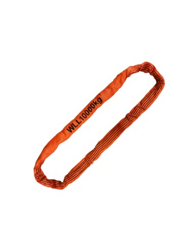 Rundschlingen Doppelmantel – 10'000kg Tragkraft – orange – 1 bis 6 meter