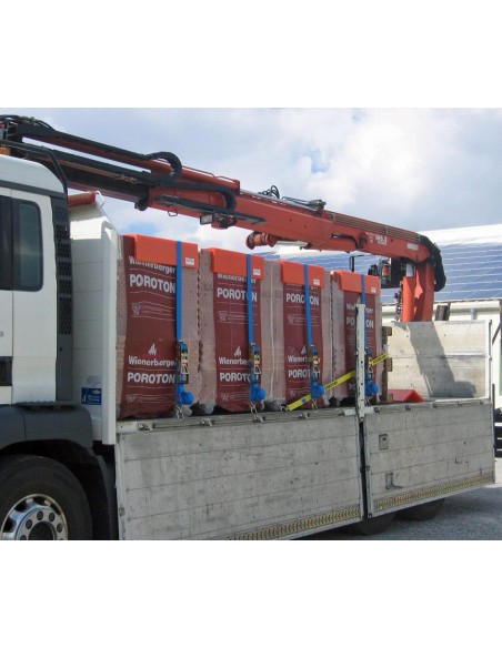 10x stk. Kantenschutzschiene – 190 x 190 mm – 80 und 100cm lang – Für Baustofftransport – Robuster Kunststoff