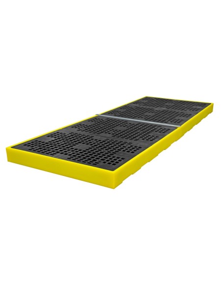 Flachprofil-Auffangboden für 8 Fässer 600L