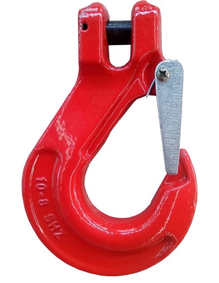 Zurrkette 10 mm – 1-teilig – LC 6300 daN – Güteklasse 8 – mit Ratschenlastspanner & Sicherungshaken