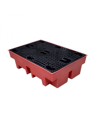 Auffangpalette für 2 Fässer 240L