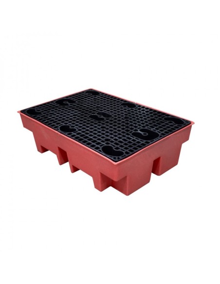 Auffangpalette für 2 Fässer 240L