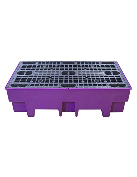 Auffangpalette für 2 Fässer 240L