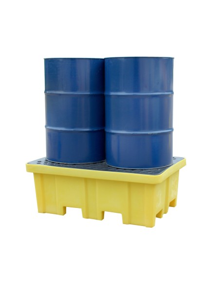 Auffangpalette für 2 Fässer 230L