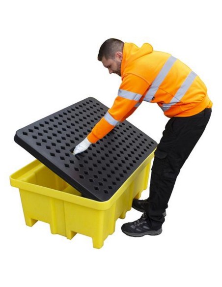 Auffangpalette für 2 Fässer 230L