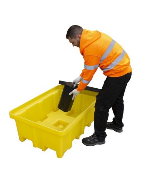 Auffangpalette für 2 Fässer 230L