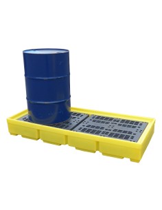 Auffangpalette für 3 Fässer 228L