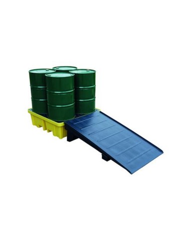 Auffangpalette für 4 Fässer 250L
