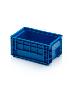KLT-Behälter Blau handgriffe geschlossen 2