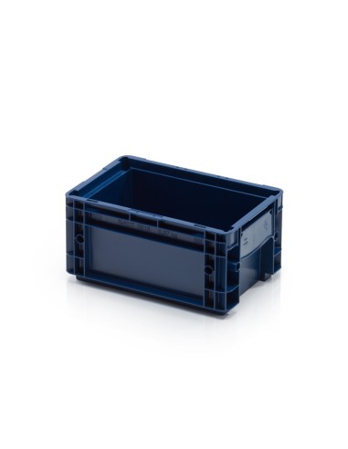 KLT-Behälter Dunkelblau handgriffe geschlossen