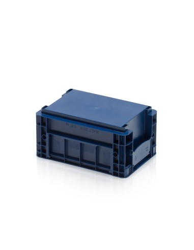 KLT-Behälter Dunkelblau handgriffe geschlossen