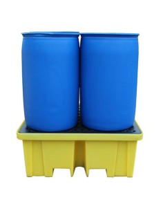Große Auffangpalette für 4 Fässer 440L 2