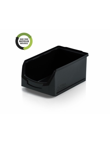 Sichtlagerkasten Schwarz Regranulat