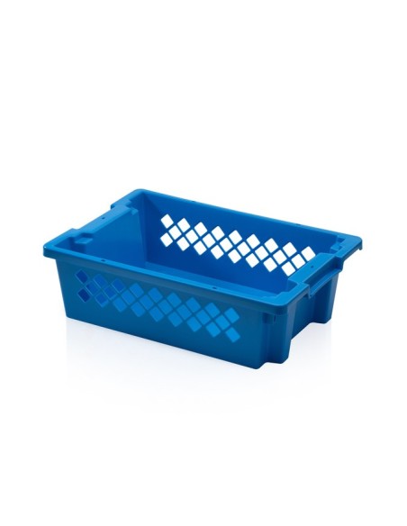 Stapelbehälter SN perforiert Blau