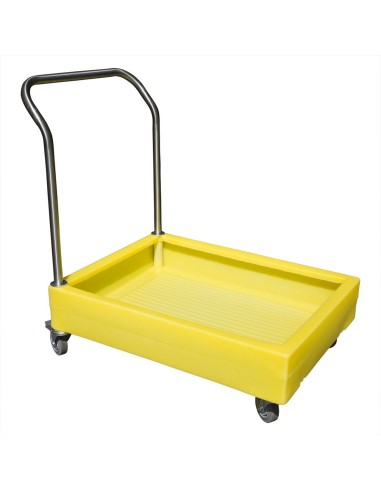 Kleinbehälterwagen mit 100L Auffangwanne