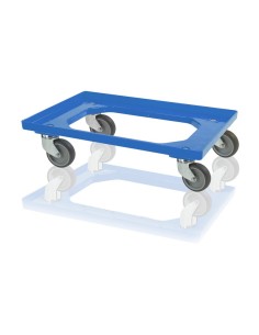 Transportroller 4 Lenkrollen 60 x 40 cm 2