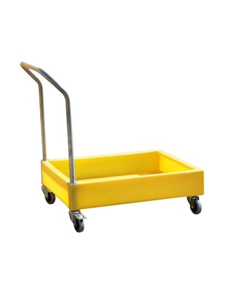 Kleinbehälterwagen mit 100L Auffangwanne