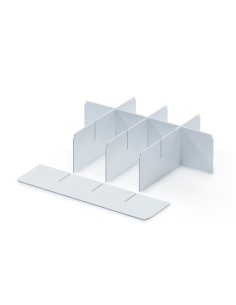 Trennwand für Eurobehälter - kurz - Weiss 2