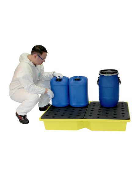 104-Liter-Auffangwanne mit Gitterrost