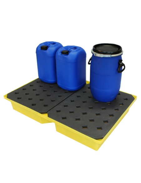 104-Liter-Auffangwanne mit Gitterrost