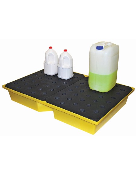104-Liter-Auffangwanne mit Gitterrost