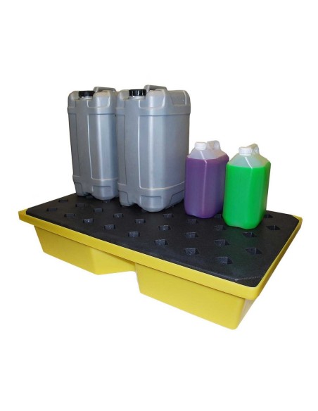 63-Liter-Auffangwanne mit Gitterrost