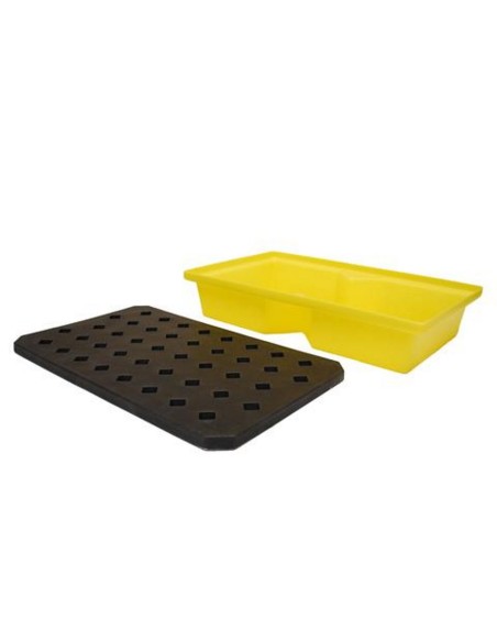 63-Liter-Auffangwanne mit Gitterrost