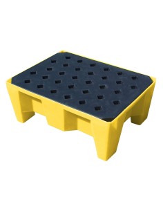 70-Liter-Auffangwanne auf Beinen mit Gitterrost 2