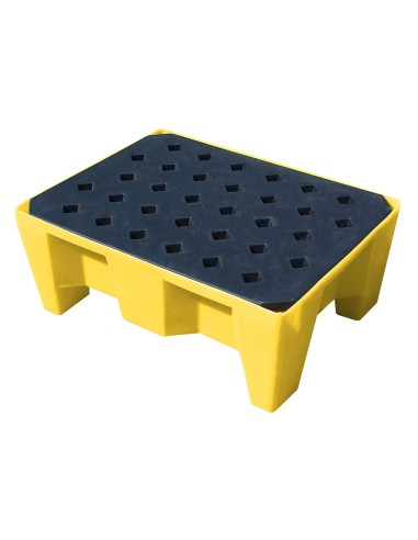 70-Liter-Auffangwanne auf Beinen mit Gitterrost