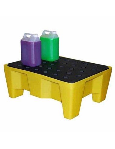 70-Liter-Auffangwanne auf Beinen mit Gitterrost