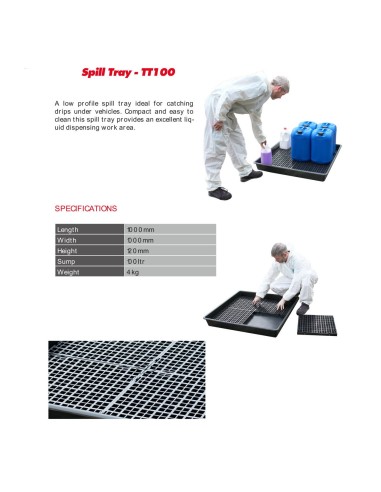 100-Liter-Auffangwanne für allgemeine Zwecke