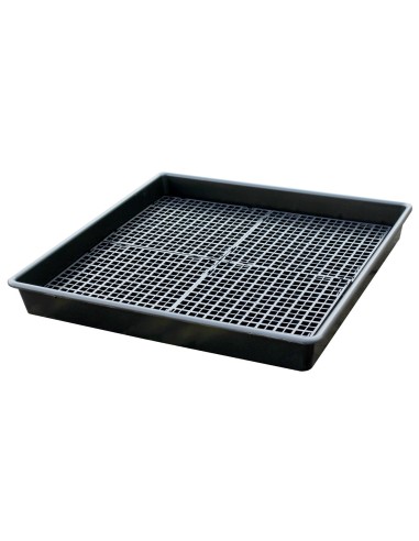100-Liter-Auffangwanne mit Gitterrost