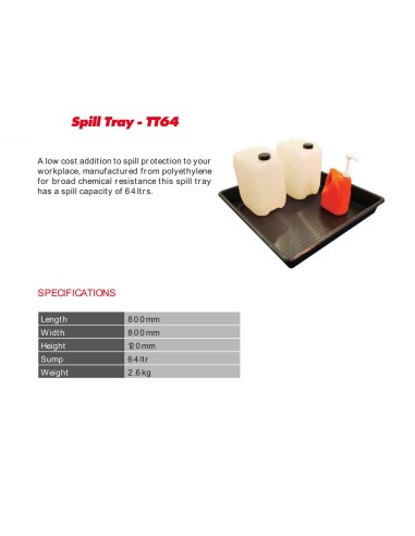 64-Liter-Auffangwanne für allgemeine Zwecke