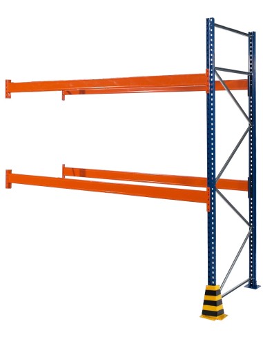 PALETTENREGAL ANBAUELEMENT 3m hoch - 2.7m breit - 110cm tief 9 Palettenplätze