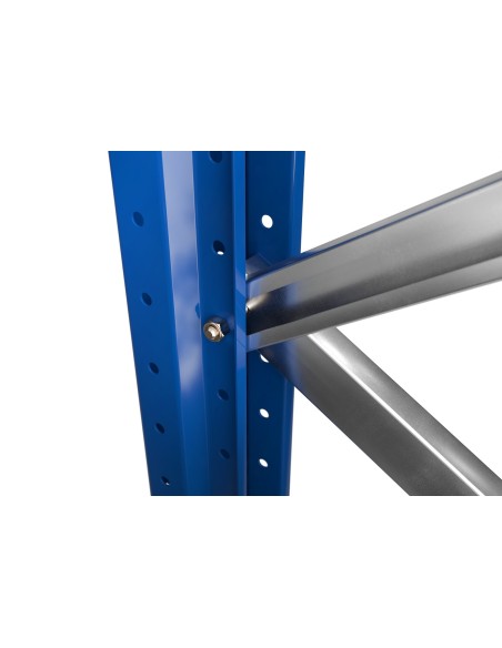 PALETTENREGAL GRUNDELEMENT 4.5m hoch - 2.7m breit - 110cm tief 12 Palettenplätze