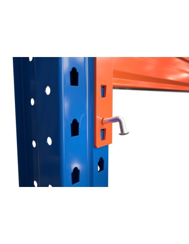 PALETTENREGAL ANBAUELEMENT 7.5m hoch - 2.7m breit - 110cm tief 18 Palettenplätze