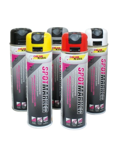 12x stk. Markierfarbe - Colormark - Spotmarker mit Sicherheitskappe, 500 ml