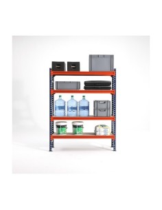 LAGERREGAL GRUNDELEMENT 4m hoch - 1.8m breit - 80cm tief - 6 Ebene 2