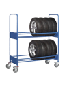 Carrello porta pneumatici